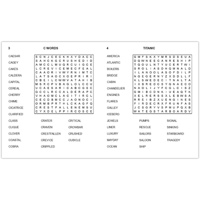 Large Print Wordsearch image number 3