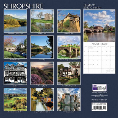 Shropshire 2022 Square Calendar image number 3