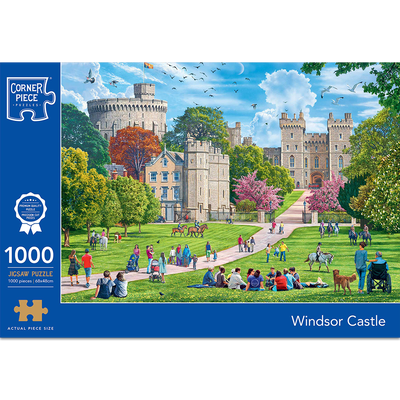 Windsor Castle 1000 Piece Jigsaw Puzzle image number 1