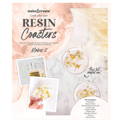 Make Your Own Resin Coasters Set image number 1
