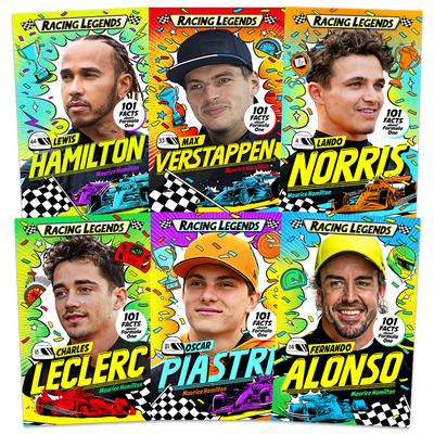 F1 Racing Legends: 6 Book Set image number 1