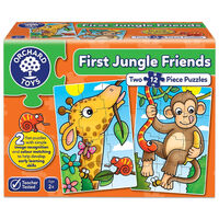 First Jungle Friends 12 Piece Jigsaw Puzzles