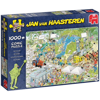 Jumbo Jan Van Haasteren The Film Set 1000 Piece Jigsaw Puzzle image number 2