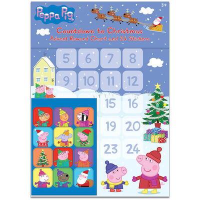 Peppa Pig Countdown to Christmas Advent Reward Chart image number 1
