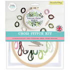 Simply Make: Personalised Foliage Cross Stitch Kit image number 1