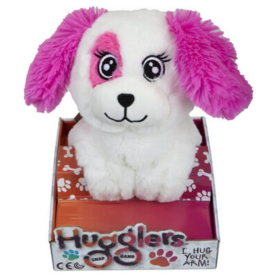 Hugglers Snap Band Puppy Plush Toy image number 1