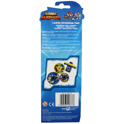 Sonic Boom Large Spinning Top image number 4