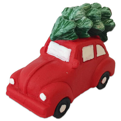 Christmas Resin Car & Tree Figure image number 1