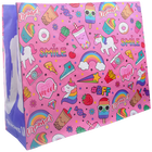 Pink Stickers Shopper Bag image number 1