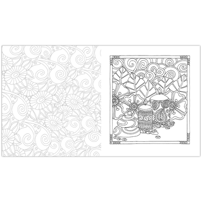 Be Relaxed and Colour: Colouring Book image number 3