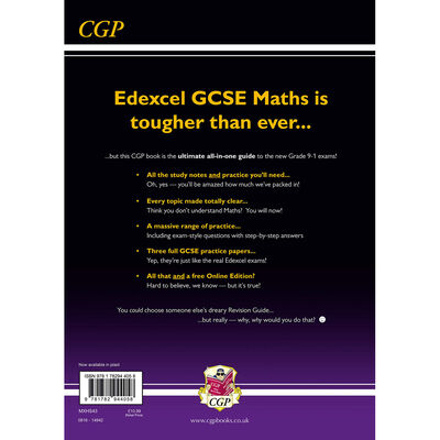 CGP GCSE Maths Edexcel Grade 9-1: Complete Revision & Practice image number 3