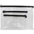 Clear Pencil Cases - Set of 3 image number 1