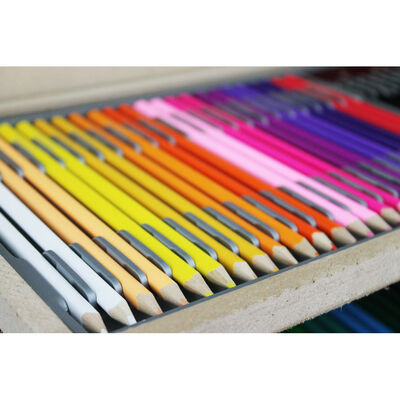 75 Piece Wooden Case Stationery Set image number 3