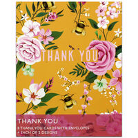 Thank You Floral Notecards