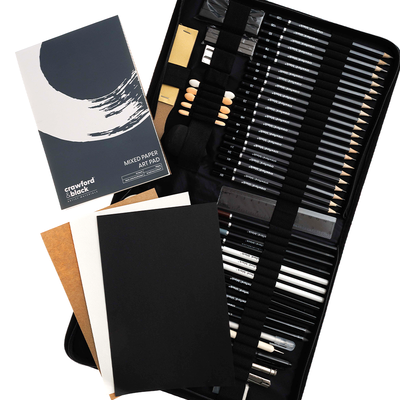Crawford & Black Drawing and Sketching Se: 65 Piece Set image number 2
