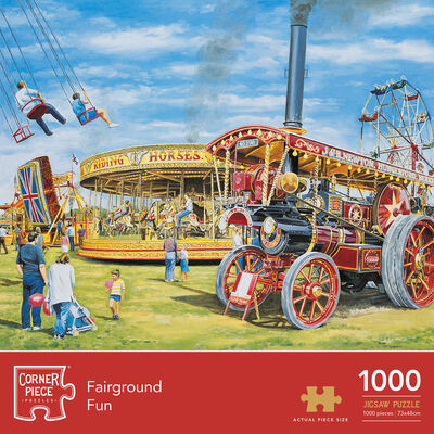 Fairground Fun 1000 Piece Jigsaw Puzzle image number 1