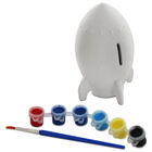 Paint Your Own Money Box: Rocket image number 2