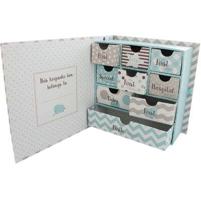 My First Keepsake Box: Blue image number 3