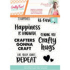 Sara Signature A6 Acrylic Stamp - Happiness is Handmade image number 1
