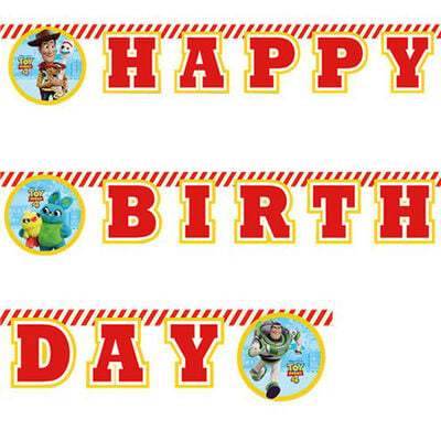 Toy Story Happy Birthday Letter Banner image number 1