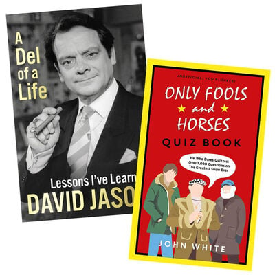 Only Fools and Horses Quiz Book & A Del of a Life 2 Book Bundle image number 1