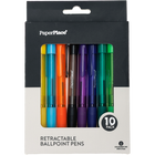 Paper Place Rainbow Ballpoint Pens: Pack of 10 image number 1