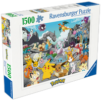 Classic Pokémon 1500 Piece Jigsaw Puzzle