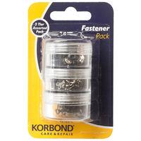 Korbond Assorted Fasteners: Pack of 40