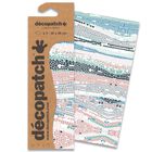 Decopatch Decorative Papers: Pink and Blue Mosaic image number 1