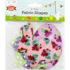 Easter Fabric Shapes - 14 Pack image number 1
