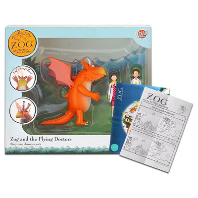 Gruffalo Zog and Flying Doctors Playset image number 1