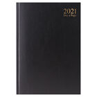 A5 Black 2021 Day a Page Diary image number 1