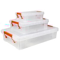 Shallow Storage Box: Set of 3