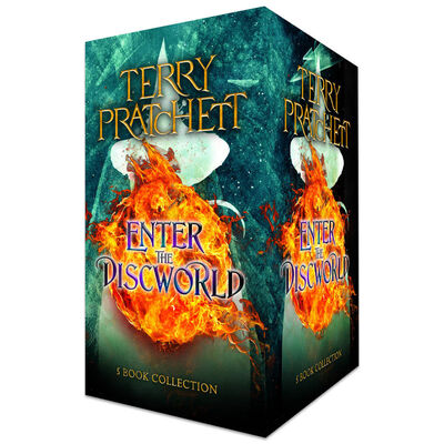 Terry Pratchett Enter the Discworld: 5 Book Box Set By Terry Pratchett