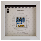 White Deep Box Frame: 16 x 16cm image number 1
