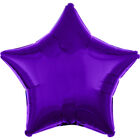 18 Inch Purple Star Helium Balloon image number 1