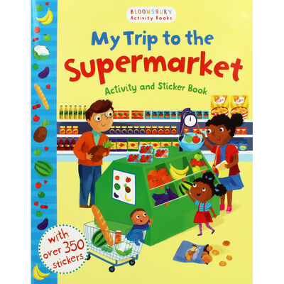 My Trip to the Supermarket Activity and Sticker Book image number 1