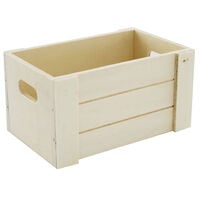 Mini Wooden Crate Hamper