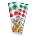 Christmas Gem Stickers: Pack of 504 image number 2