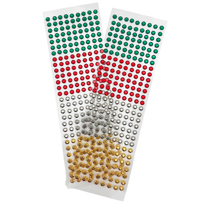 Christmas Gem Stickers: Pack of 504 image number 2