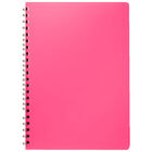 A4 Plastic Cover Notebook: Assorted image number 1