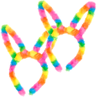 Ombre Neon Bunny Ears Headband Bundle image number 1