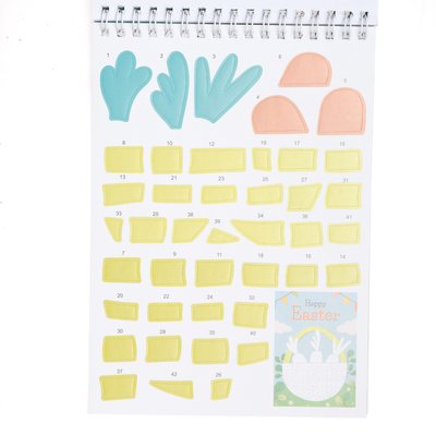Easter Sticker By Number Book image number 3