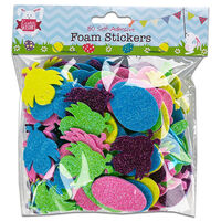 Easter Self-Adhesive Foam Stickers: Pack of 150