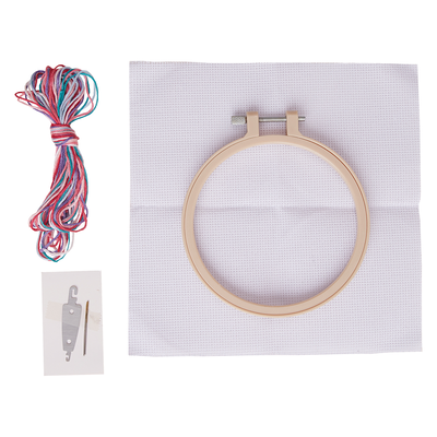 Simply Make: Heart Balloons Cross Stitch Craft Kit image number 3