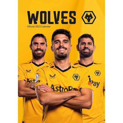 A3 Official Wolverhampton Wanderers FC 2023 Calendar image number 1