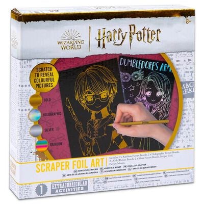 Harry Potter Scraper Foil Art Set image number 1