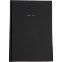 A5 Casebound Black Notebook