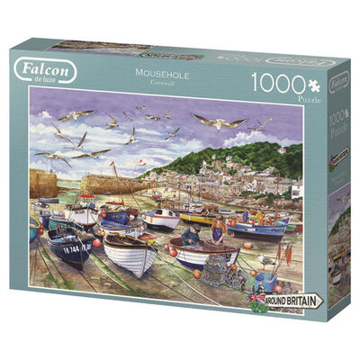 Mousehole Cornwall 1000 Piece Jigsaw Puzzle image number 4