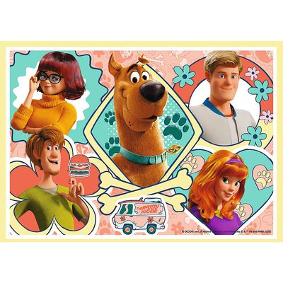 Scooby Doo 4-in-1 Jigsaw Puzzle Set image number 2